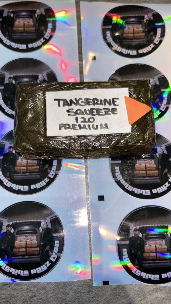 Tangerine Squeeze 120u premium hashish