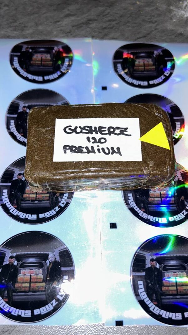 Gusherz 120u premium hashish