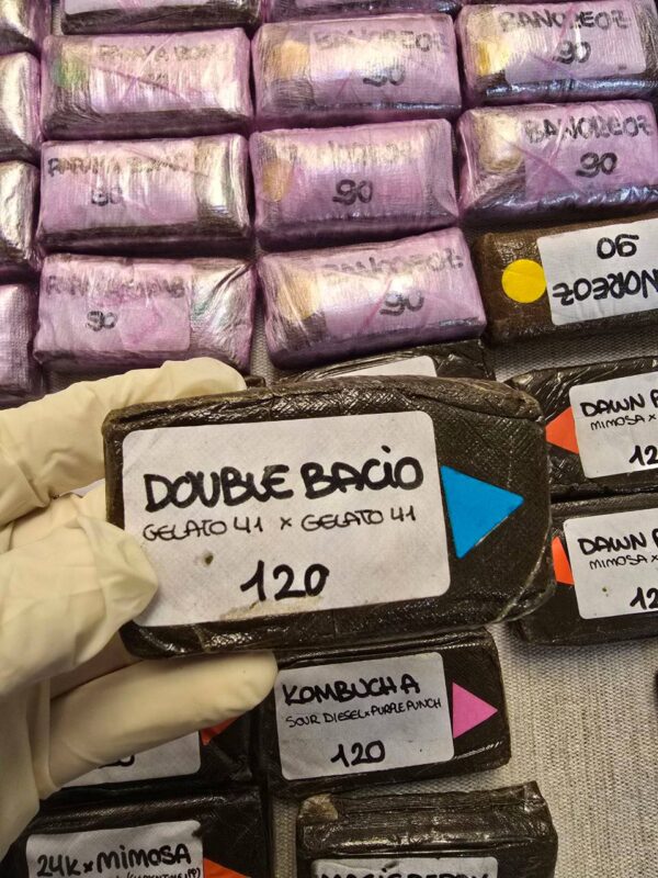 Double Bacio 120u Premium Hashish