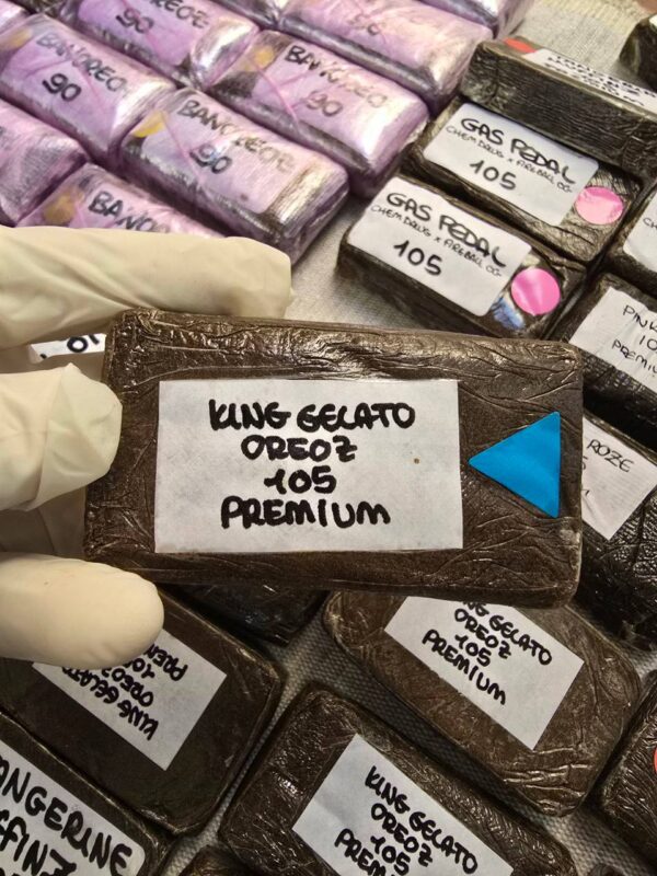 King Gelato Oreoz 105 premium Hashish
